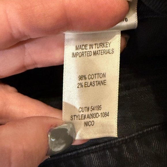 AGOLDE Nico High-Rise Skinny Jeans in Cassette Denim Wash 31182 - Picture 15 of 16